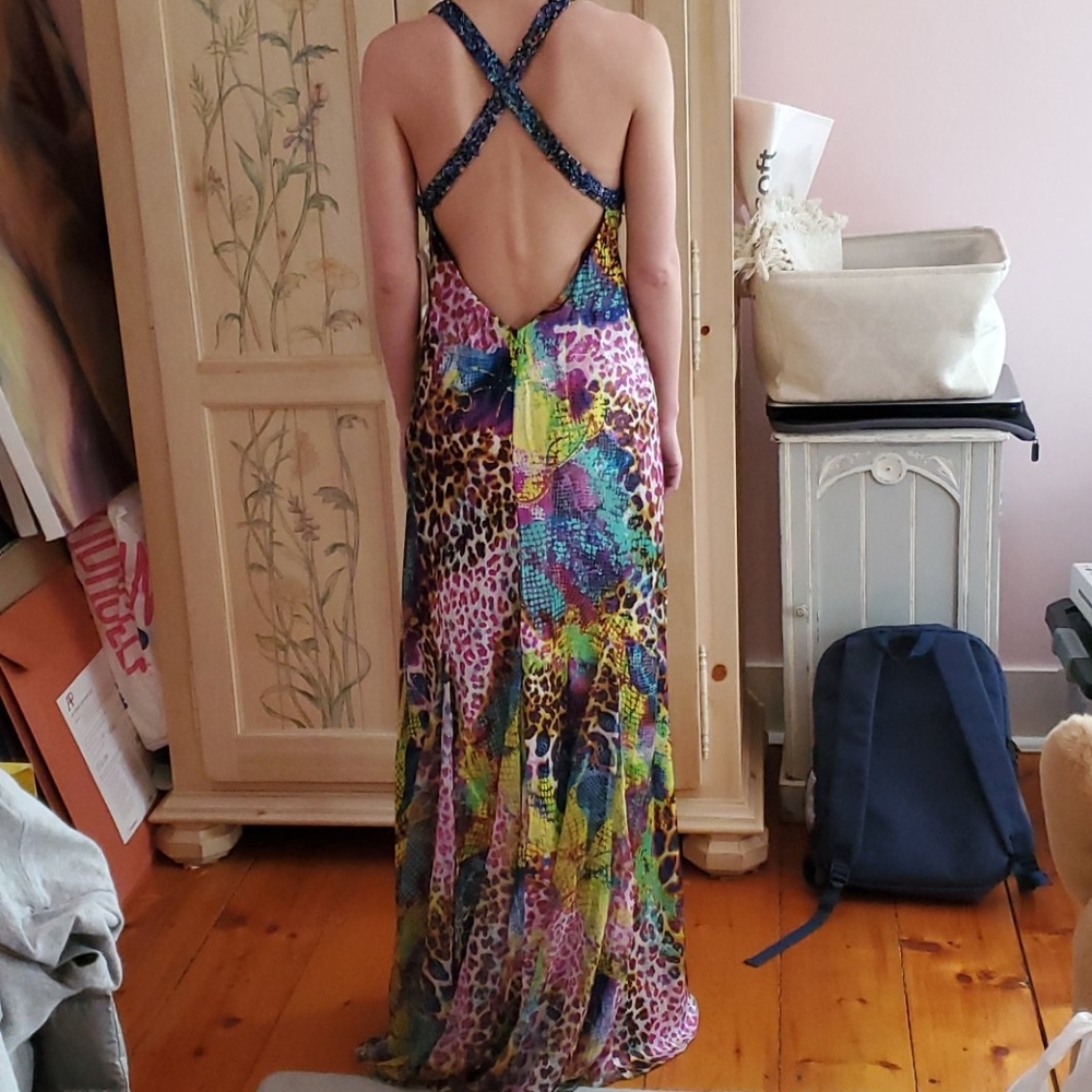 XSCAPE Gorgeous Summer beaded gown - Picture 5 of 7